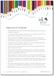 inkpots writing tips
